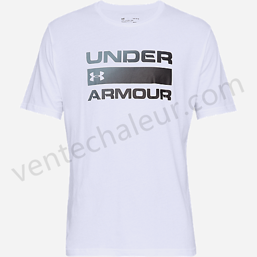 T-shirt manches courtes homme Team Issue Wordmark-UNDER ARMOUR Vente en ligne - -0