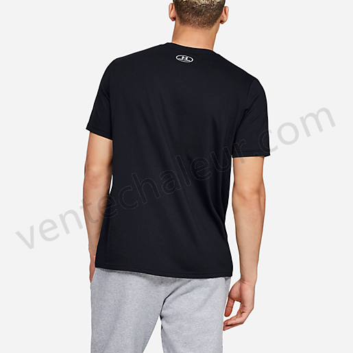 T-shirt manches courtes homme Inverse Box Logo-UNDER ARMOUR Vente en ligne - -4