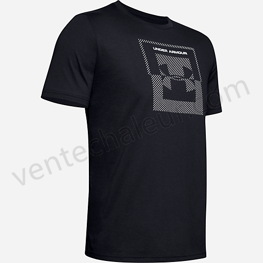 T-shirt manches courtes homme Inverse Box Logo-UNDER ARMOUR Vente en ligne - -0