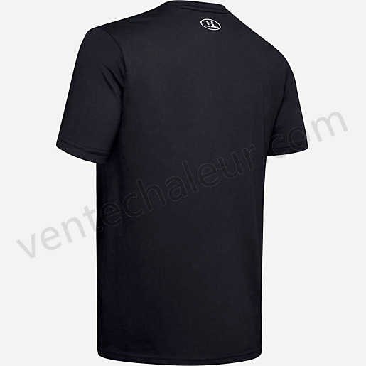 T-shirt manches courtes homme Inverse Box Logo-UNDER ARMOUR Vente en ligne - -3