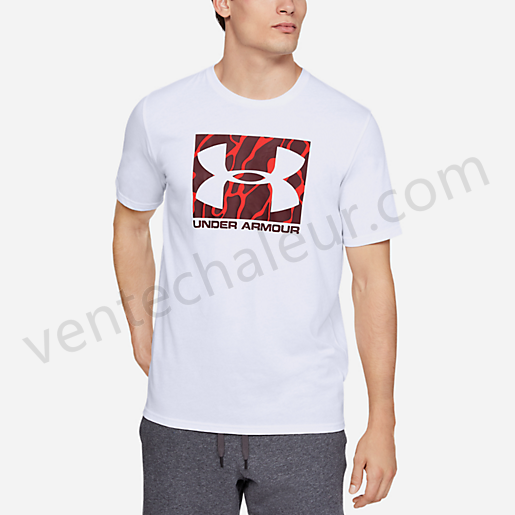T-shirt manches courtes homme Ua Camo Boxed Logo Ss-UNDER ARMOUR Vente en ligne - -5