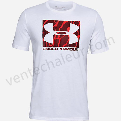 T-shirt manches courtes homme Ua Camo Boxed Logo Ss-UNDER ARMOUR Vente en ligne - -4