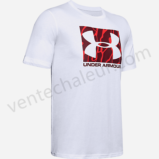 T-shirt manches courtes homme Ua Camo Boxed Logo Ss-UNDER ARMOUR Vente en ligne - -2