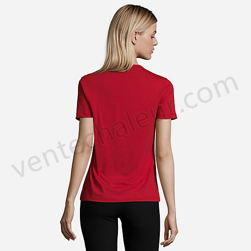 T-shirt manches courtes femme Ess-LE COQ SPORTIF Vente en ligne - -4