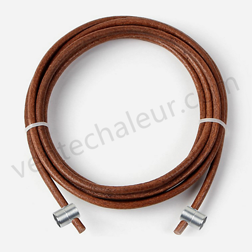 Corde à sauter Magnetic Leather Rope MARRON-ENERGETICS Vente en ligne - -0