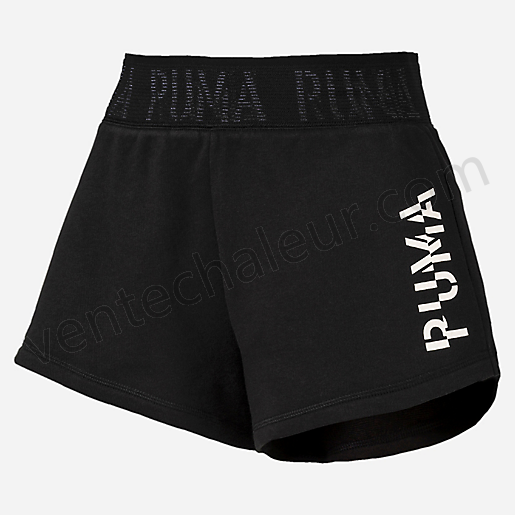Short femme Logo-PUMA Vente en ligne - -0
