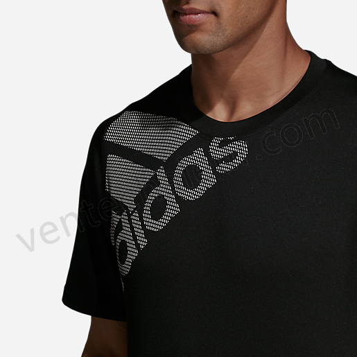 T-shirt de training manches courtes homme FreeLift Sport NOIR-ADIDAS Vente en ligne - -7