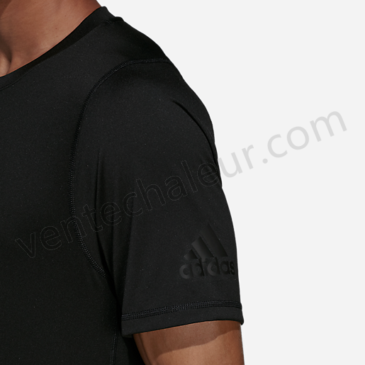 T-shirt de training manches courtes homme FreeLift Sport NOIR-ADIDAS Vente en ligne - -1