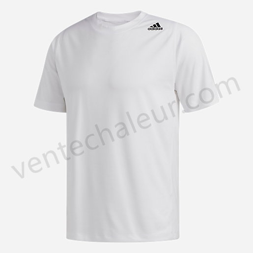 T-shirt manches courtes homme Fl-Spr Z Ft 3St BLANC-ADIDAS Vente en ligne - -4