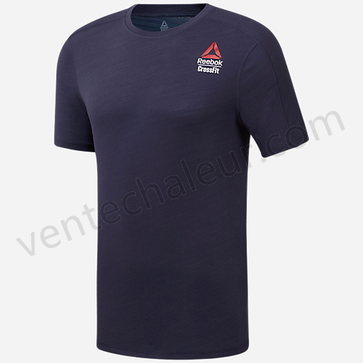 T-shirt manches courtes homme RC AC + Cotton-REEBOK Vente en ligne - -0