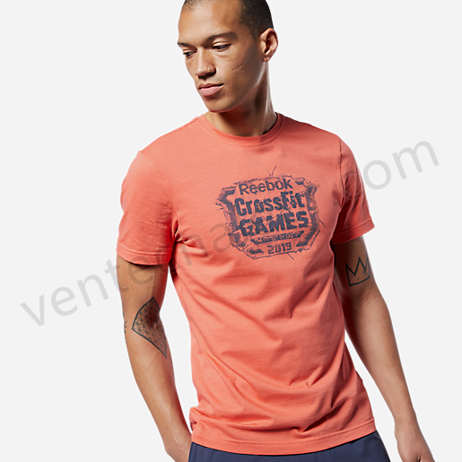 T-shirt manches courtes homme Rc Distressed Crest-REEBOK Vente en ligne - -3