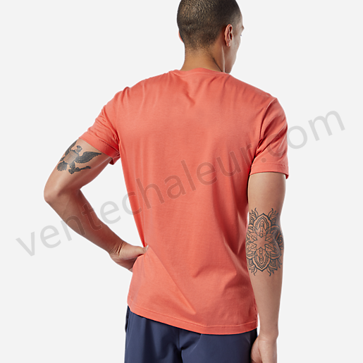 T-shirt manches courtes homme Rc Distressed Crest-REEBOK Vente en ligne - -5
