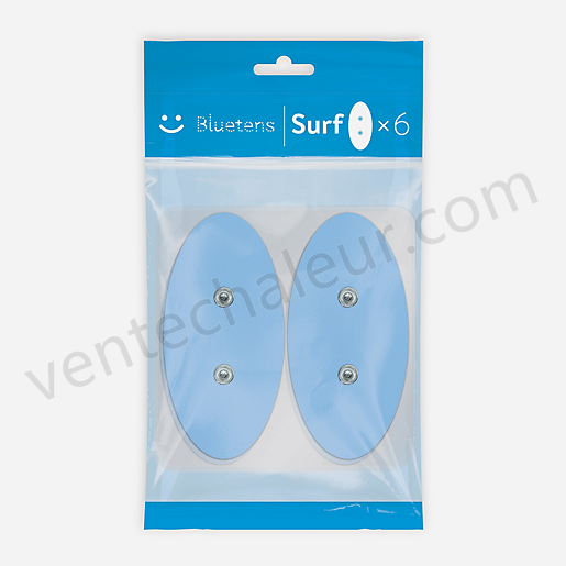 Pack de 6 électrodes surf BLEU-BLUETENS Vente en ligne - -0