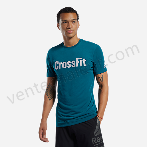 T-shirt manches courtes homme Rc Crossfit Read Tee-REEBOK Vente en ligne - -3