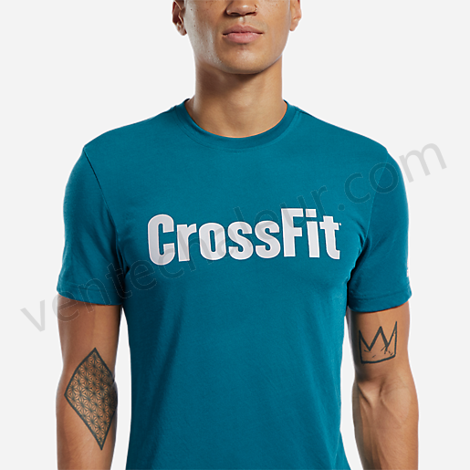 T-shirt manches courtes homme Rc Crossfit Read Tee-REEBOK Vente en ligne - -0