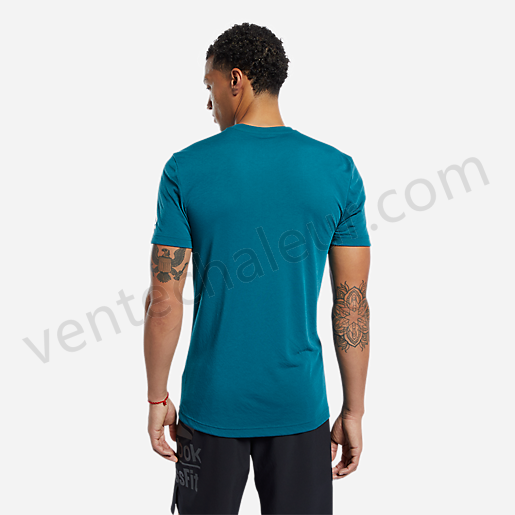 T-shirt manches courtes homme Rc Crossfit Read Tee-REEBOK Vente en ligne - -4