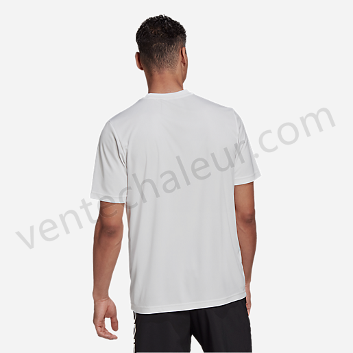 T-shirt manches courtes homme M Camo Bx T BLANC-ADIDAS Vente en ligne - -6