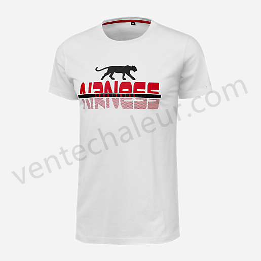 T-shirt manches courtes homme Homme Airness Liam BLANC-AIRNESS Vente en ligne - -1