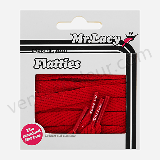 Lacets Flatties ROUGE-MR LACY Vente en ligne - -0