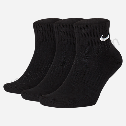 Lot de 3 paires de chaussettes homme Everyday Cushion Ankle-NIKE Vente en ligne - -0
