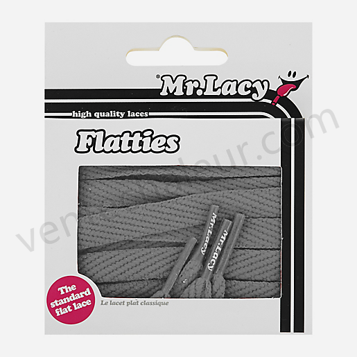 Lacets Flatties GRIS-MR LACY Vente en ligne - Lacets Flatties GRIS-MR LACY Vente en ligne
