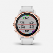 Montre GPS Fenix 6S Pro ROSE GOLD avec bracelet BLANC-GARMIN Vente en ligne