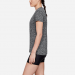 T-shirt manches courtes femme col V Tech™ Twist-UNDER ARMOUR Vente en ligne - 5