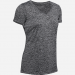 T-shirt manches courtes femme col V Tech™ Twist-UNDER ARMOUR Vente en ligne